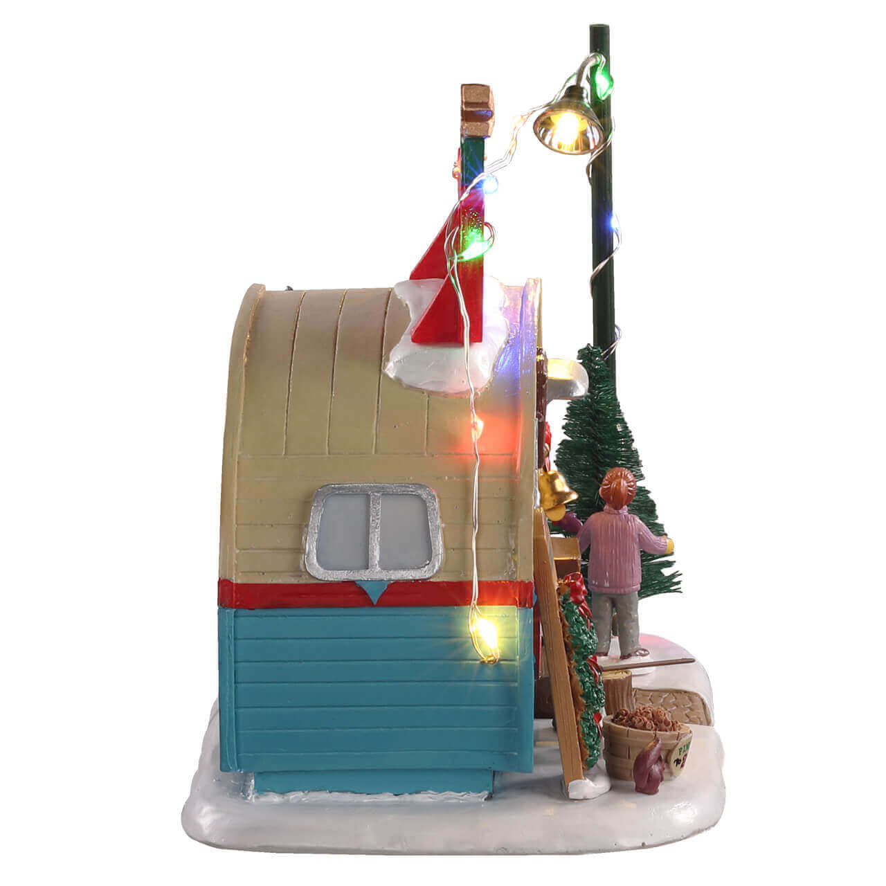 lemax-ted-s-tree-lot-sc-ne-miniature-marchand-de-sapins-led image 2