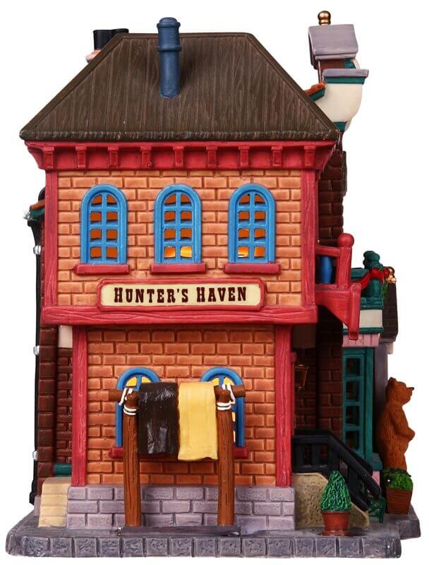 lemax-gunsmith-tanner-boutique-western-miniature-lumineuse image 3