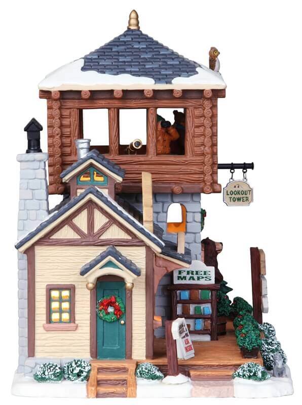 lemax-lookout-mountain-visitor-center-b-timent-miniature-de-collection image 2