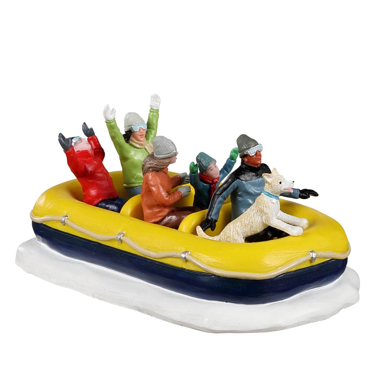 lemax-snow-rafting-vail-village-descente-radeau-neige-miniature image 1