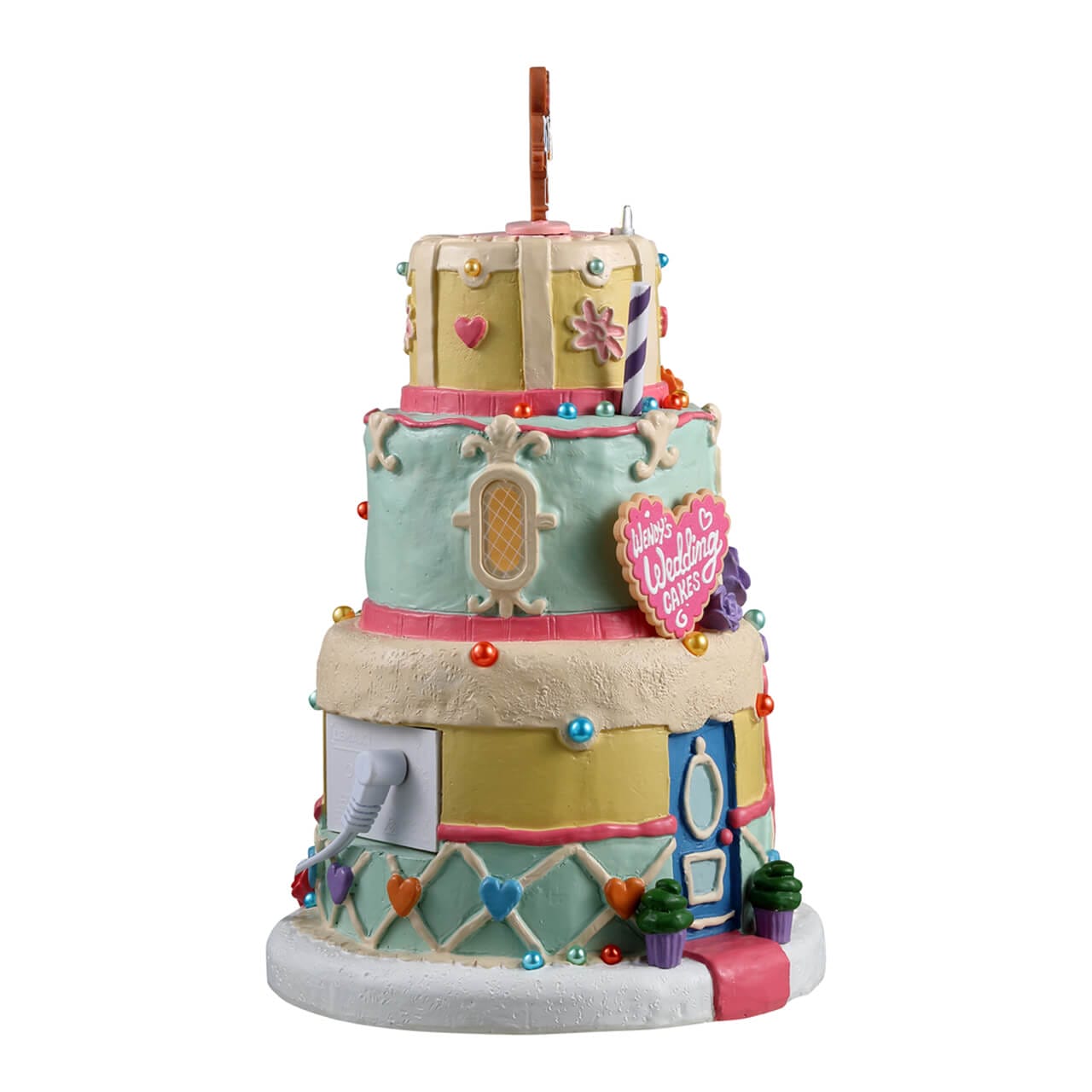 lemax-wendy-s-wedding-cakes-boutique-miniature-lumineuse-sugar-n-spice image 2
