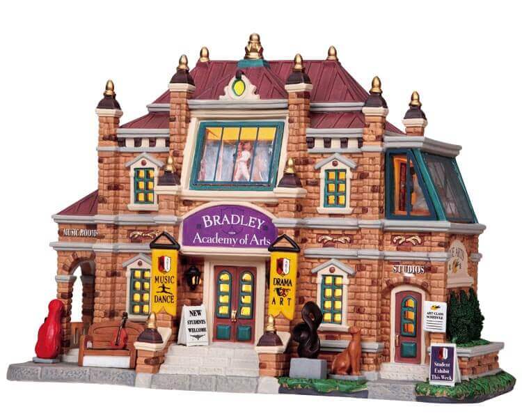 lemax-bradley-academy-of-arts-b-timent-village-miniature image 1