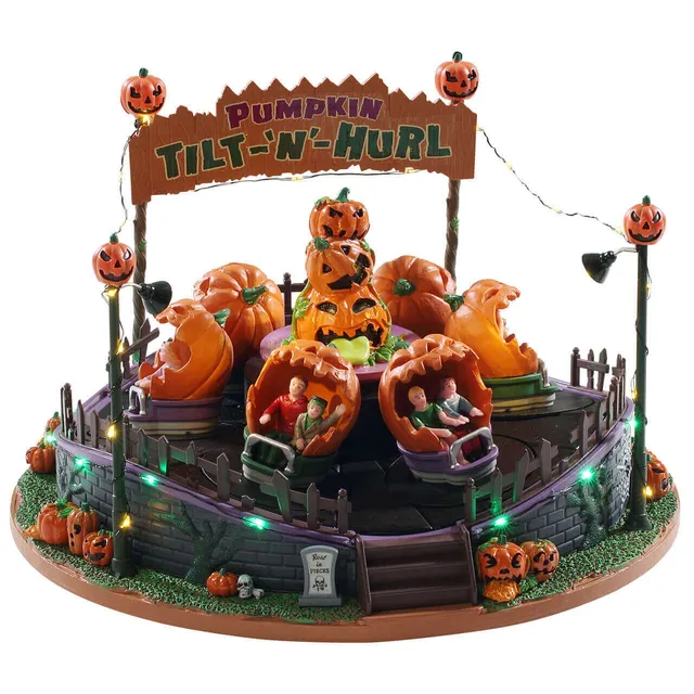 lemax-pumpkin-tilt-n-hurl-man-ge-lumineux-anim-spooky-town image 1