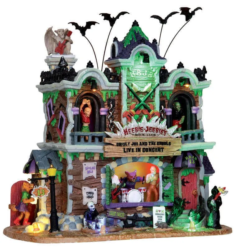 lemax-heebie-jeebie-s-rock-club-b-timent-lumineux-spooky-town image 1