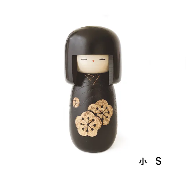 usaburo-kokeshi-kobai-happy-plum-blossom-hana-monogatari-s-l-bois-ch-taignier image 1