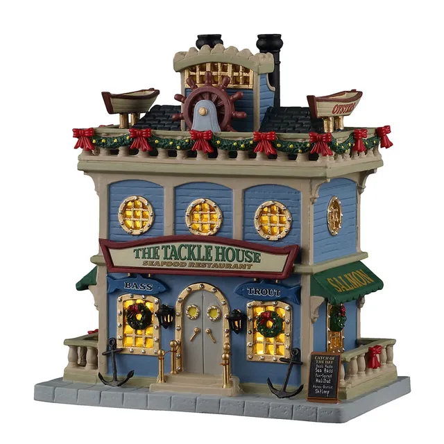 lemax-the-tackle-house-seafood-restaurant-village-miniature-caddington image 1