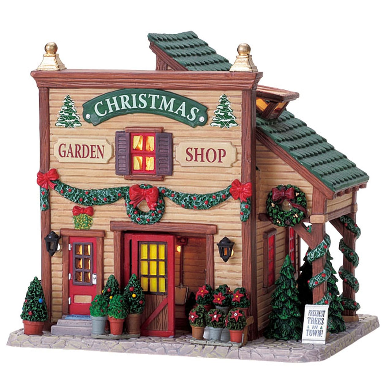 lemax-christmas-garden-shop-boutique-miniature-fleuriste-de-no-l image 1