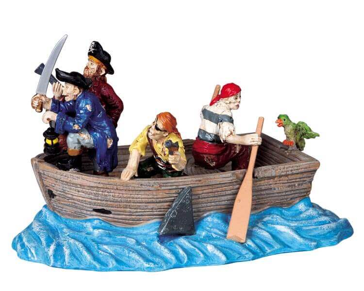lemax-raiding-party-figurine-spooky-town-artisanale-de-collection image 1