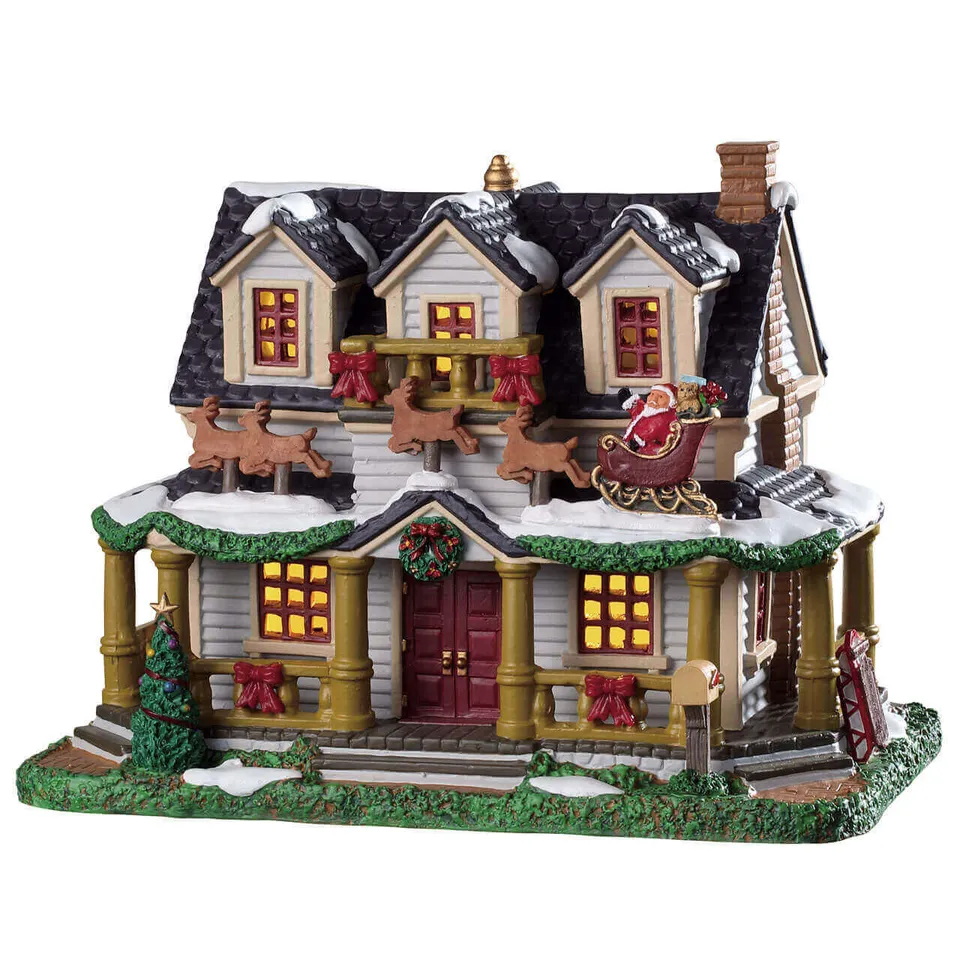 lemax-general-products-winter-haven-maison-d-hiver-illumin-e-neige image 1