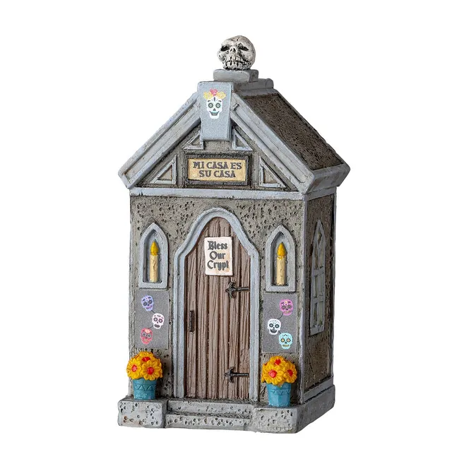 lemax-day-of-the-dead-crypt-crypte-fleurs-et-cr-nes image 1