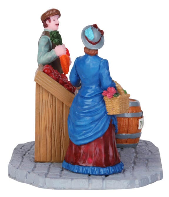 lemax-street-grocer-picerie-miniature-de-village-lumineuse image 3