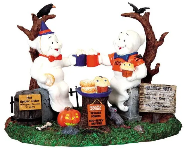 lemax-ghostly-gala-figurine-spooky-town-halloween image 1