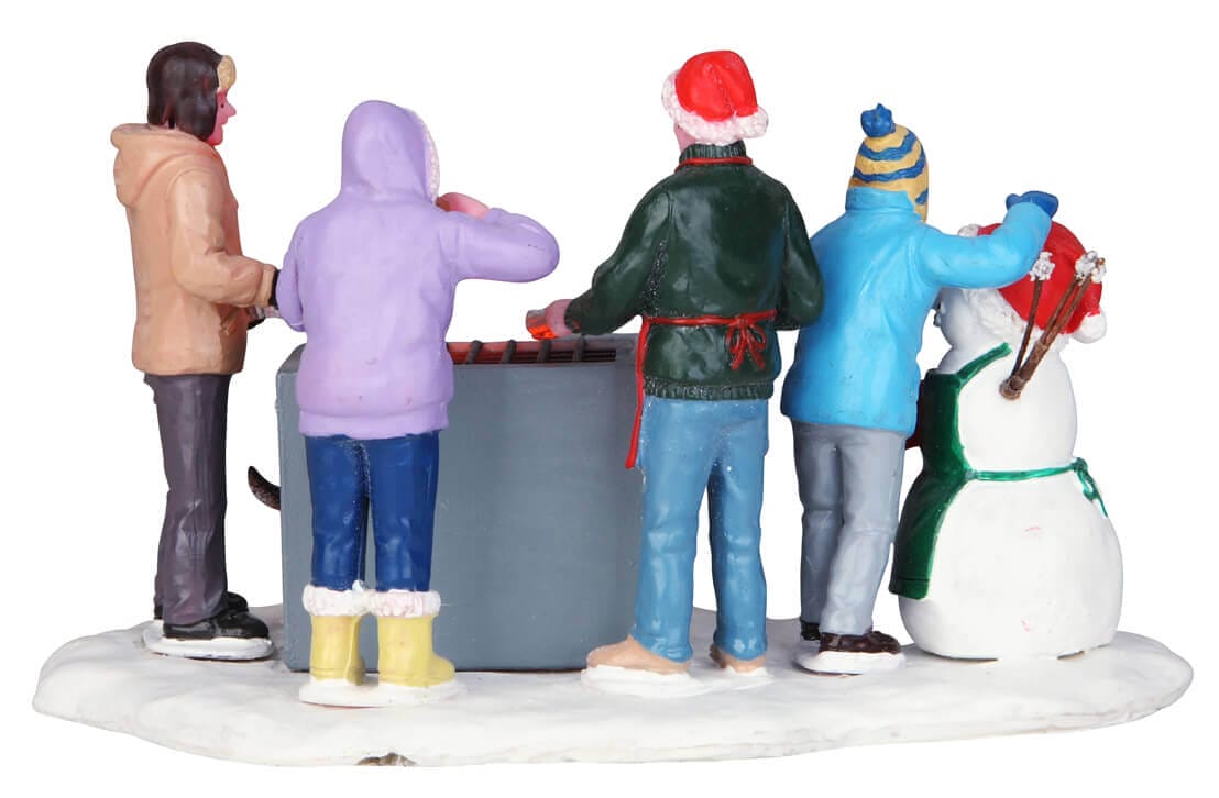 lemax-snowy-bbq-figurine-barbecue-sous-la-neige image 4