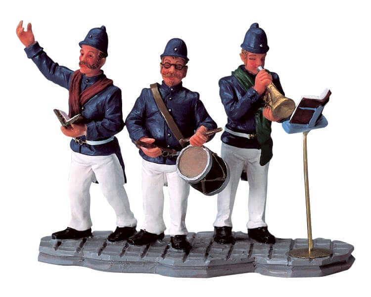 lemax-band-of-police-set-figurines-miniatures-artisanales-de-collection image 2