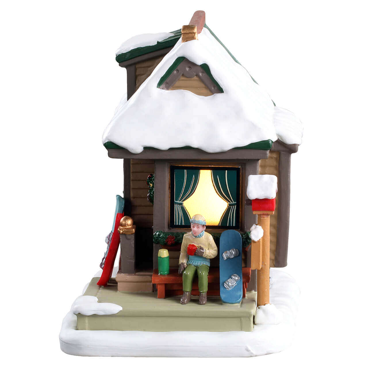 lemax-home-away-from-home-vail-village-chalet-miniature-lumineux-de-no-l image 3
