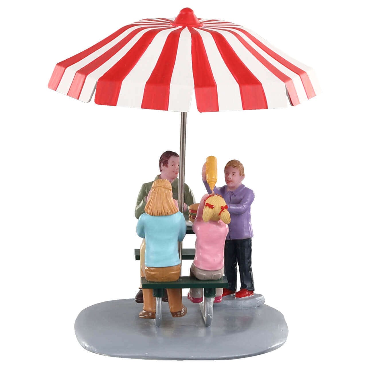 lemax-lunch-at-the-park-figurine-famille-pique-nique image 2