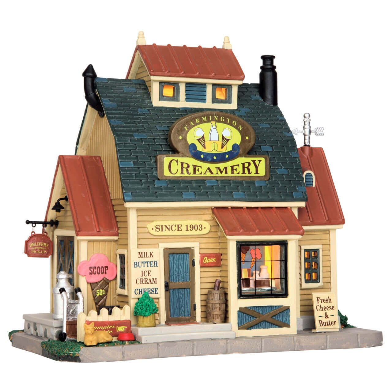 lemax-farmington-creamery-b-timent-miniature-de-village image 1