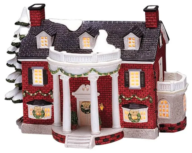 lemax-cabot-s-mansion-miniature-manoir-de-village-de-no-l image 1