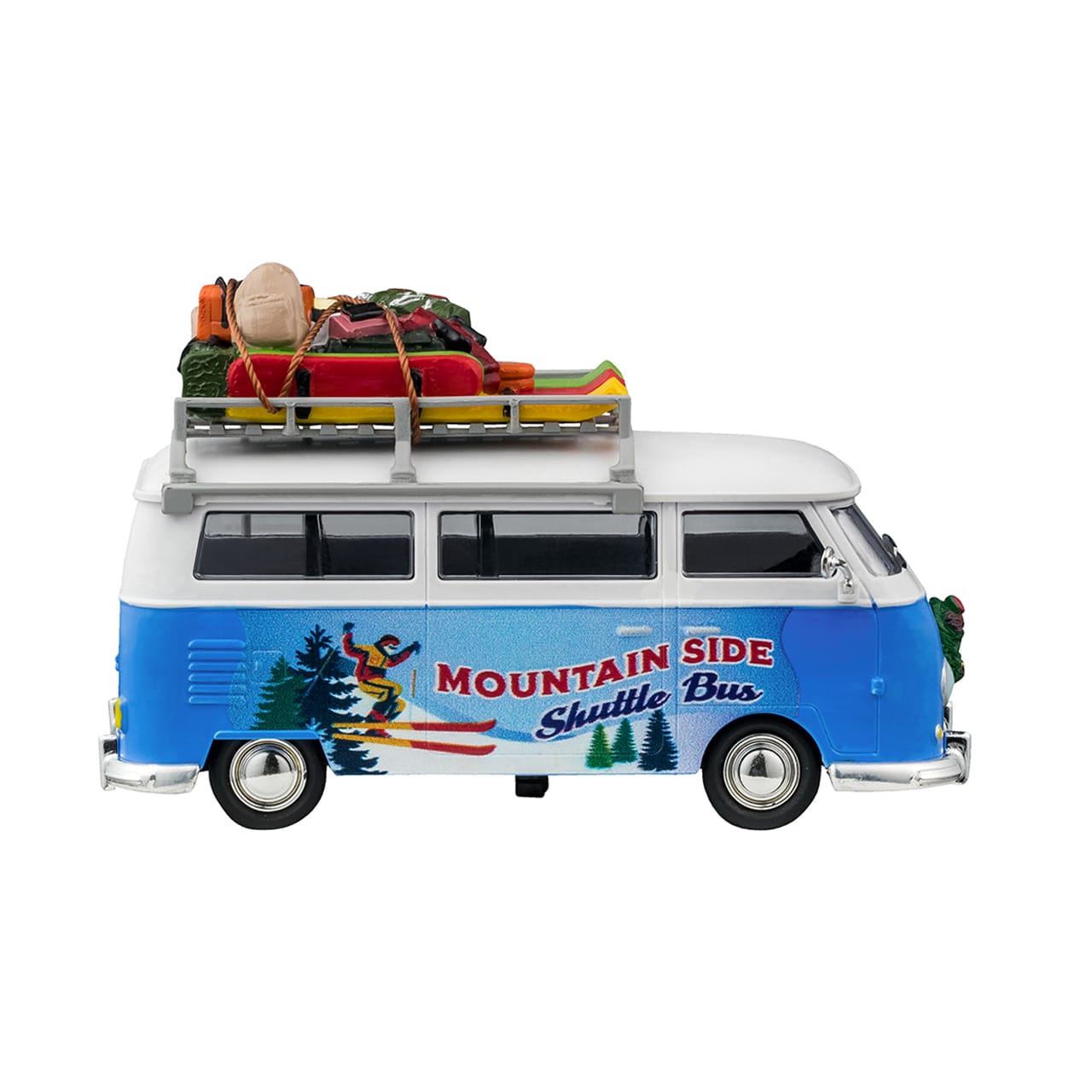 lemax-ski-van-minibus-navette-de-ski-miniature-hiver image 2