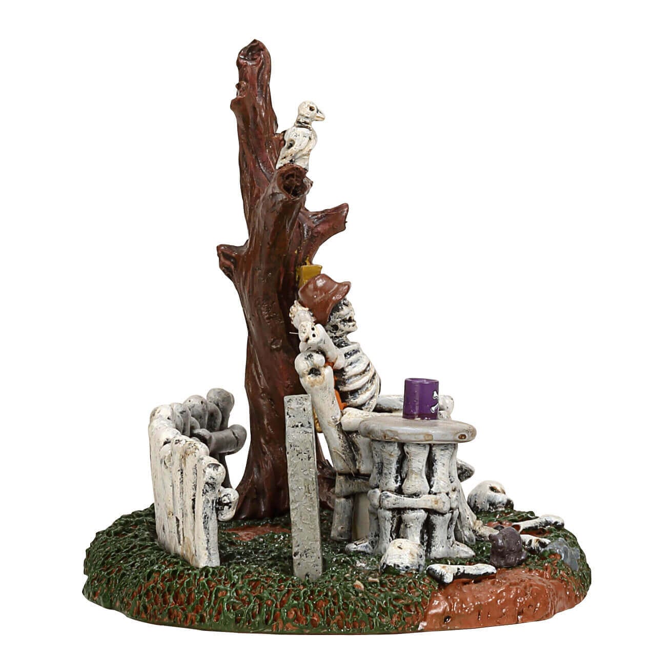 lemax-welcome-to-the-boneyard-d-cor-miniature-spooky-town image 3