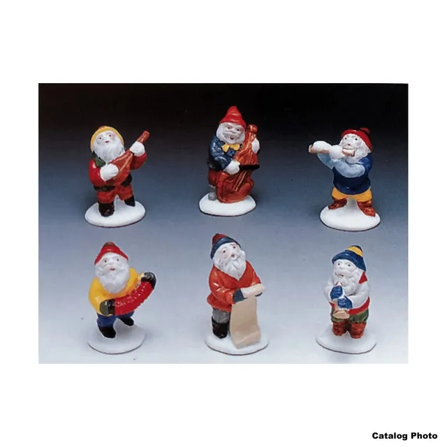 lemax-the-elf-band-figurine-village-miniature-fanfare-lutins image 1