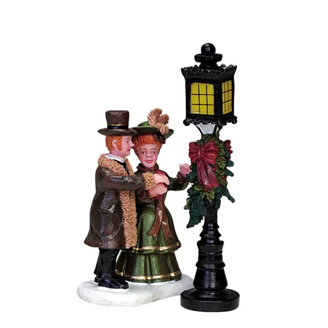 lemax-deck-the-lamp-post-figurine-miniature-de-no-l image 1