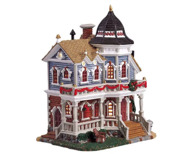 lemax-wilson-residence-maison-miniature-village-de-no-l image 1