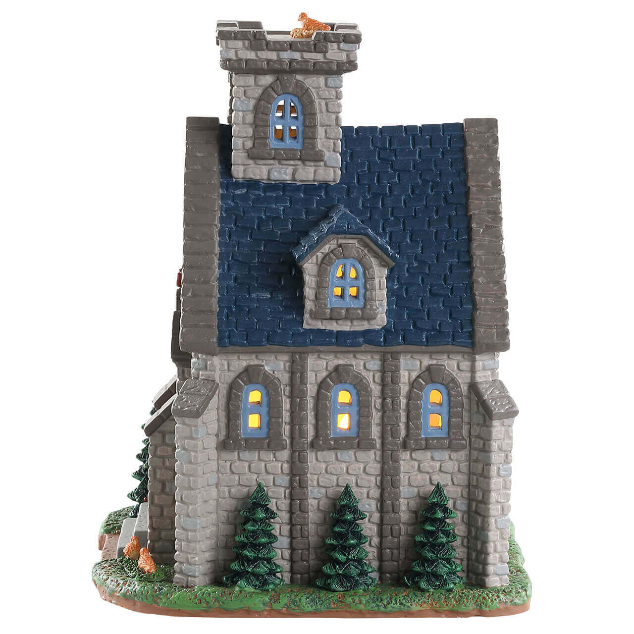 lemax-st-constantine-cathedral-glise-village-miniature image 2