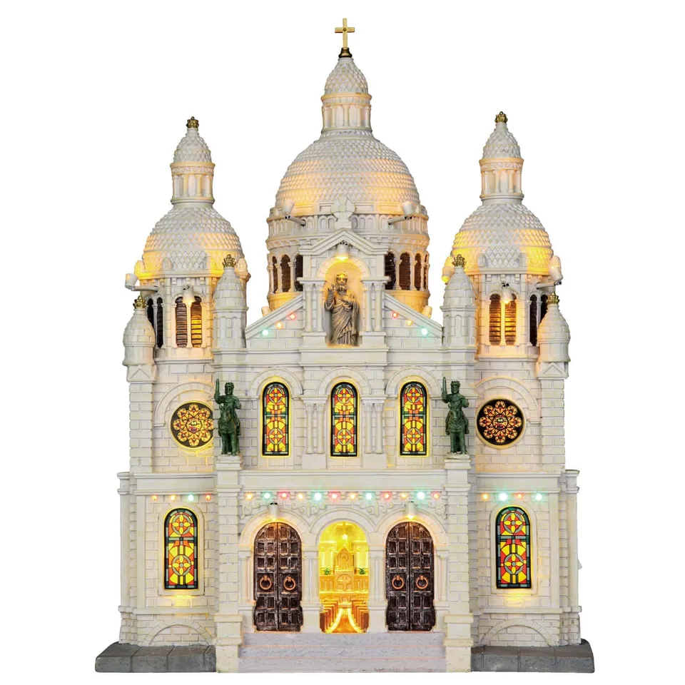 lemax-europe-cathedral-cath-drale-miniature-lumineuse image 1