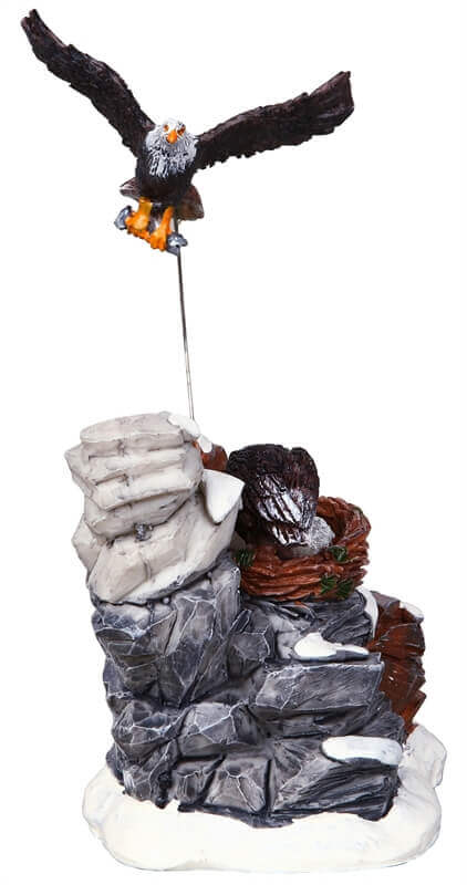 lemax-eagles-feeding-figurine-aigles-miniatures image 3