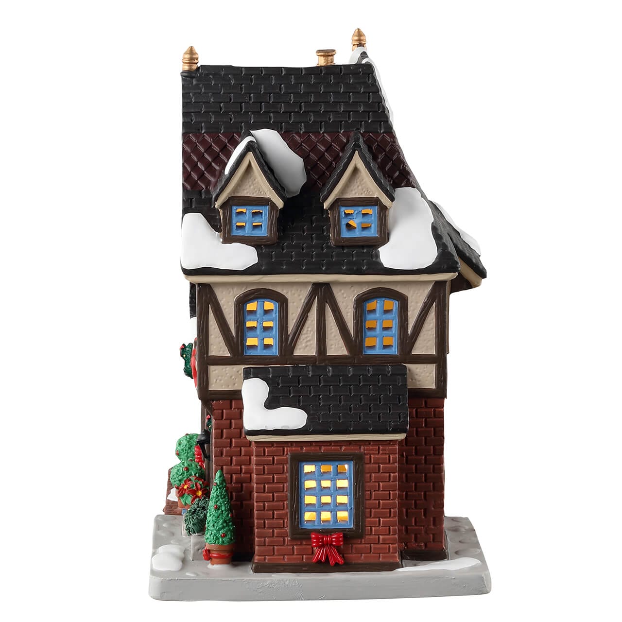 lemax-the-burgher-s-house-maison-miniature-illumin-e-caddington image 3
