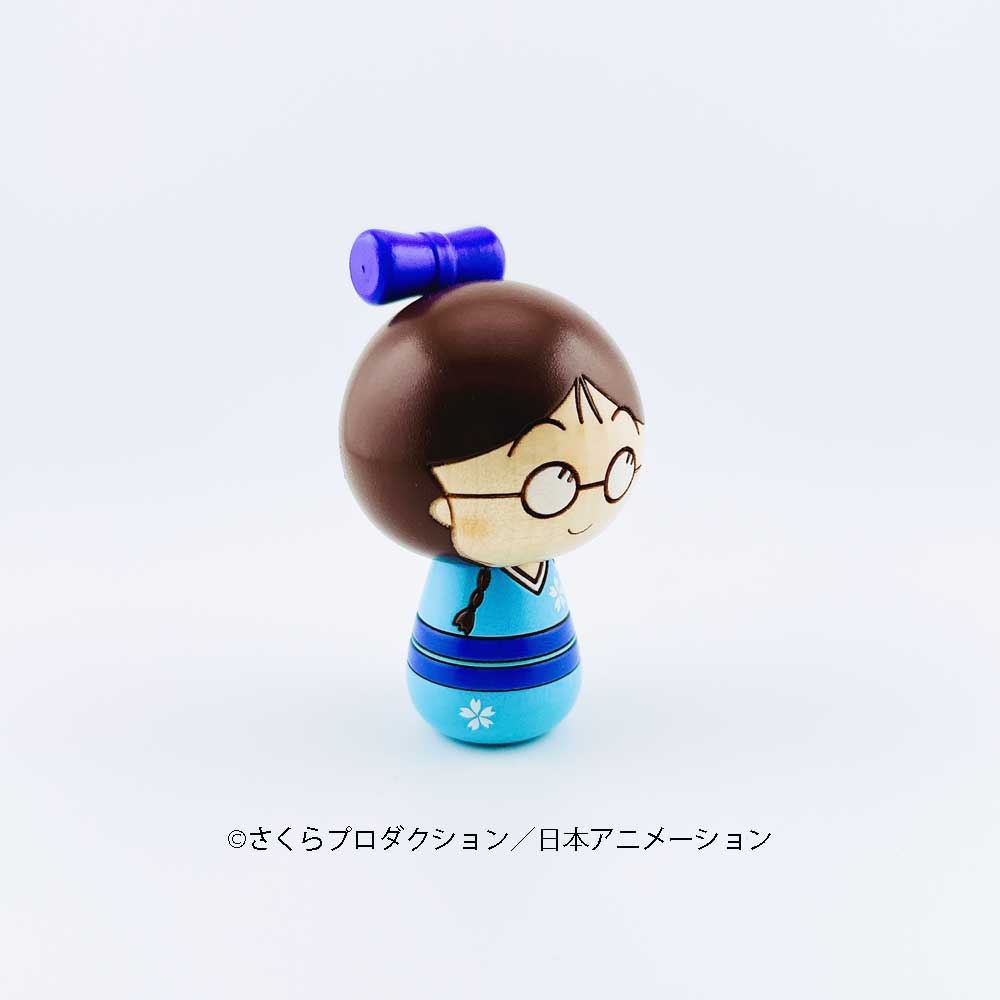 usaburo-kokeshi-chibi-maruko-chan-tama-chan-figurine-8-cm image 4