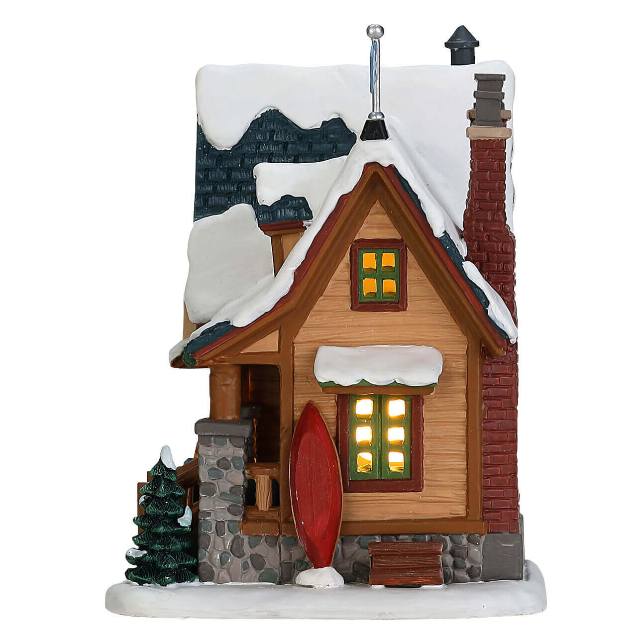 lemax-williams-cabin-cabane-miniature-de-village-de-no-l image 2
