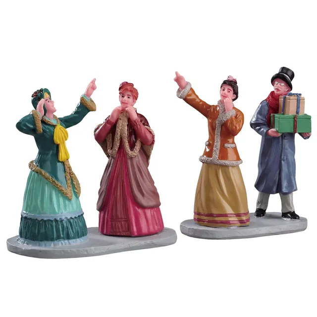 lemax-window-shoppers-set-of-2-lot-de-2-figurines image 1