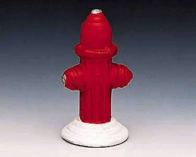 lemax-metal-fire-hydrant-bouche-d-incendie-miniature-m-tal image 1