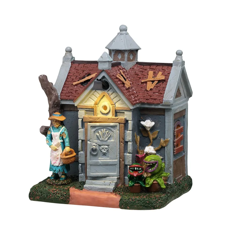 lemax-grave-gardening-figurine-miniature-spooky-town-jardin-macabre image 1