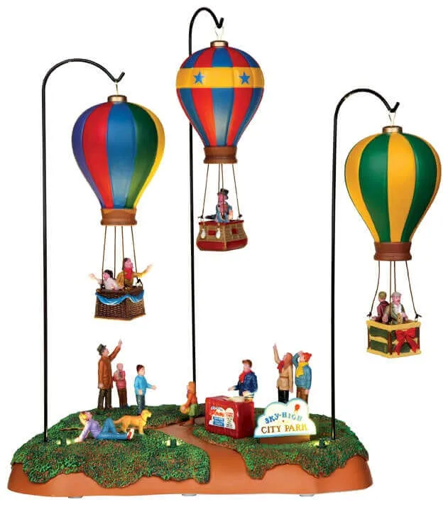 lemax-sky-high-park-set-of-7-set-de-7-accessoires-de-parc image 1