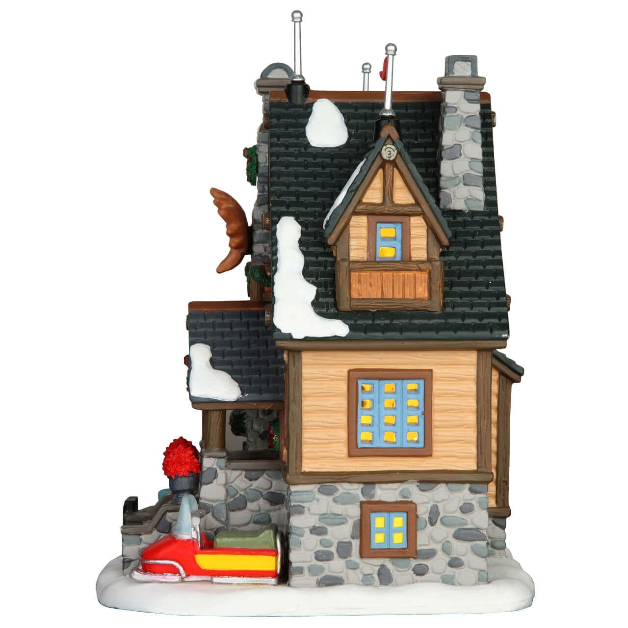 lemax-moose-crest-lodge-chalet-miniature-de-village-de-no-l image 4