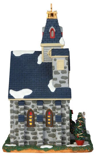 lemax-stoney-chapel-glise-miniature-lumineuse image 2