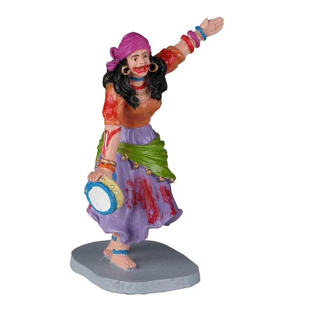 lemax-dark-portents-figurine-spooky-town-danseuse-gitane-zombie image 1