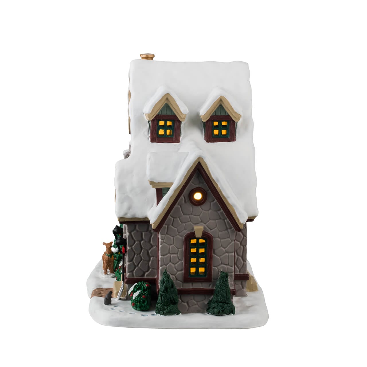 lemax-white-christmas-caddington-village-maison-illumin-e-neige image 3