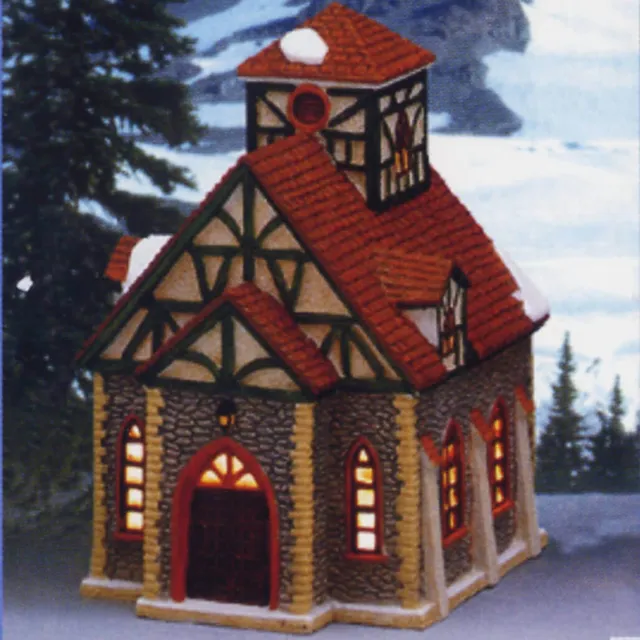 lemax-chapel-in-the-meadow-b-timent-miniature-artisanal-de-collection image 1