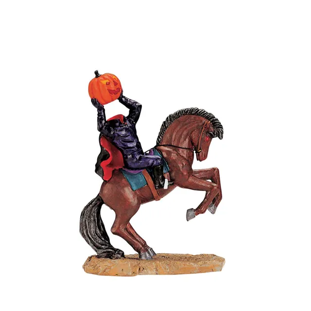 lemax-headless-rider-figurine-cavalier-sans-t-te-spooky-town image 1