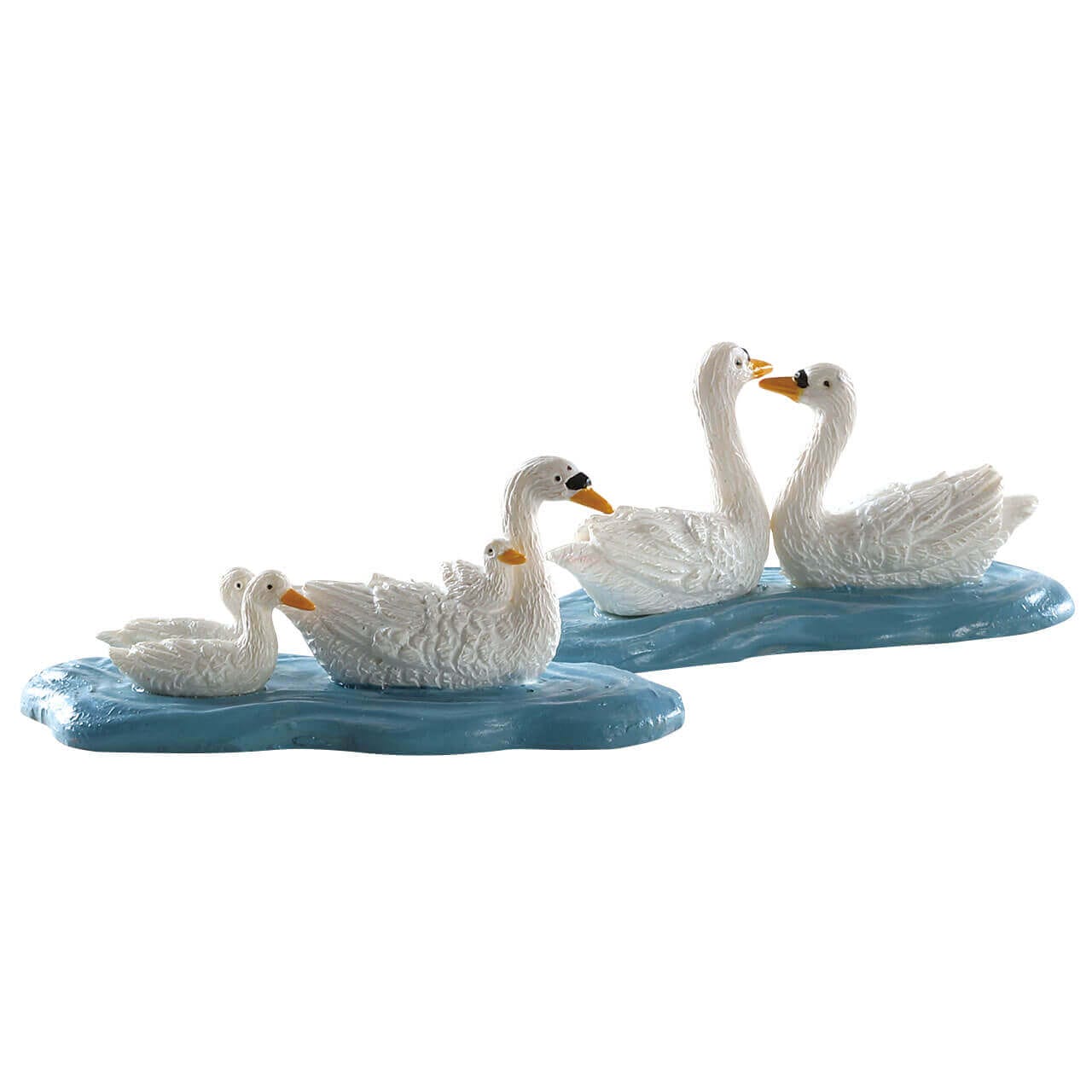 lemax-swans-figurines-cygnes-miniatures-de-collection image 1