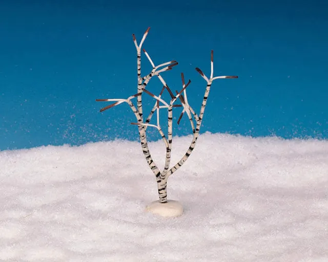 lemax-6-birch-tree-lot-de-6-bouleaux-miniatures image 1