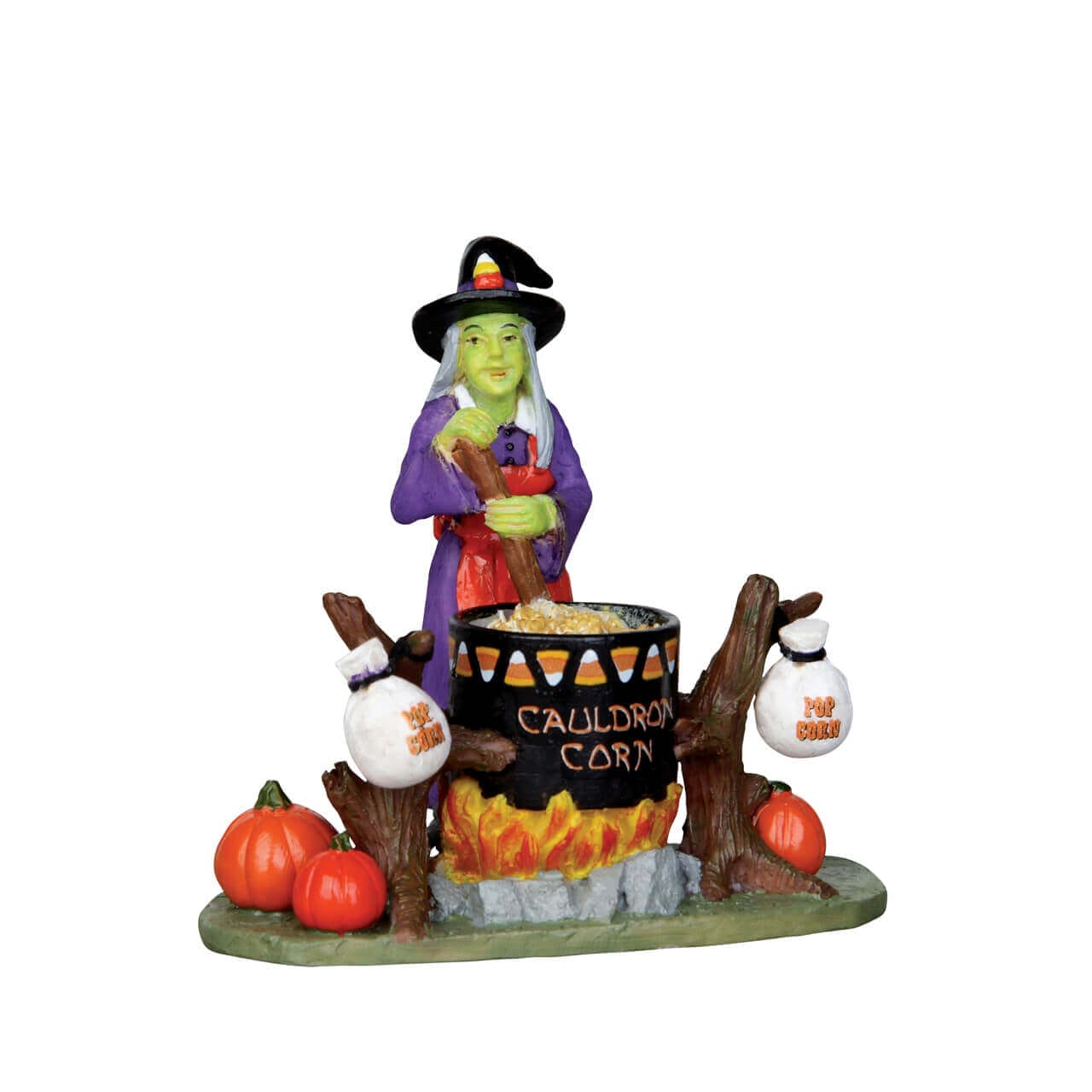 lemax-cauldron-corn-accessoire-stand-ma-s-halloween-spooky-town image 1