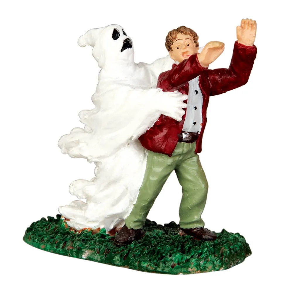lemax-ghost-grasps-victim-figurine-miniature-halloween-spooky-town image 1