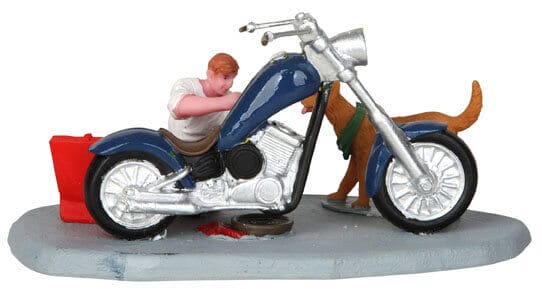 lemax-grease-monkey-figurine-miniature-de-collection image 3