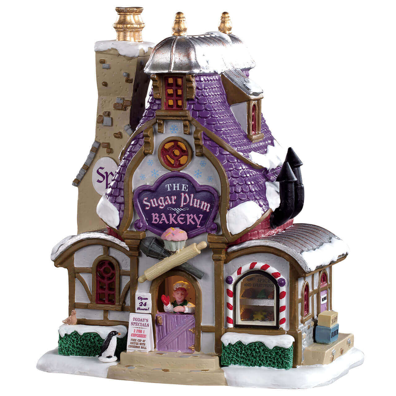 lemax-sugar-plum-bakery-boulangerie-miniature-de-collection image 1