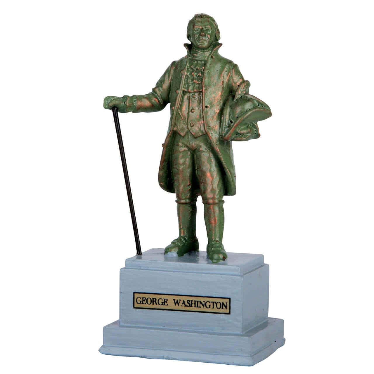 lemax-park-statue-george-washington-statue-miniature-de-parc image 2
